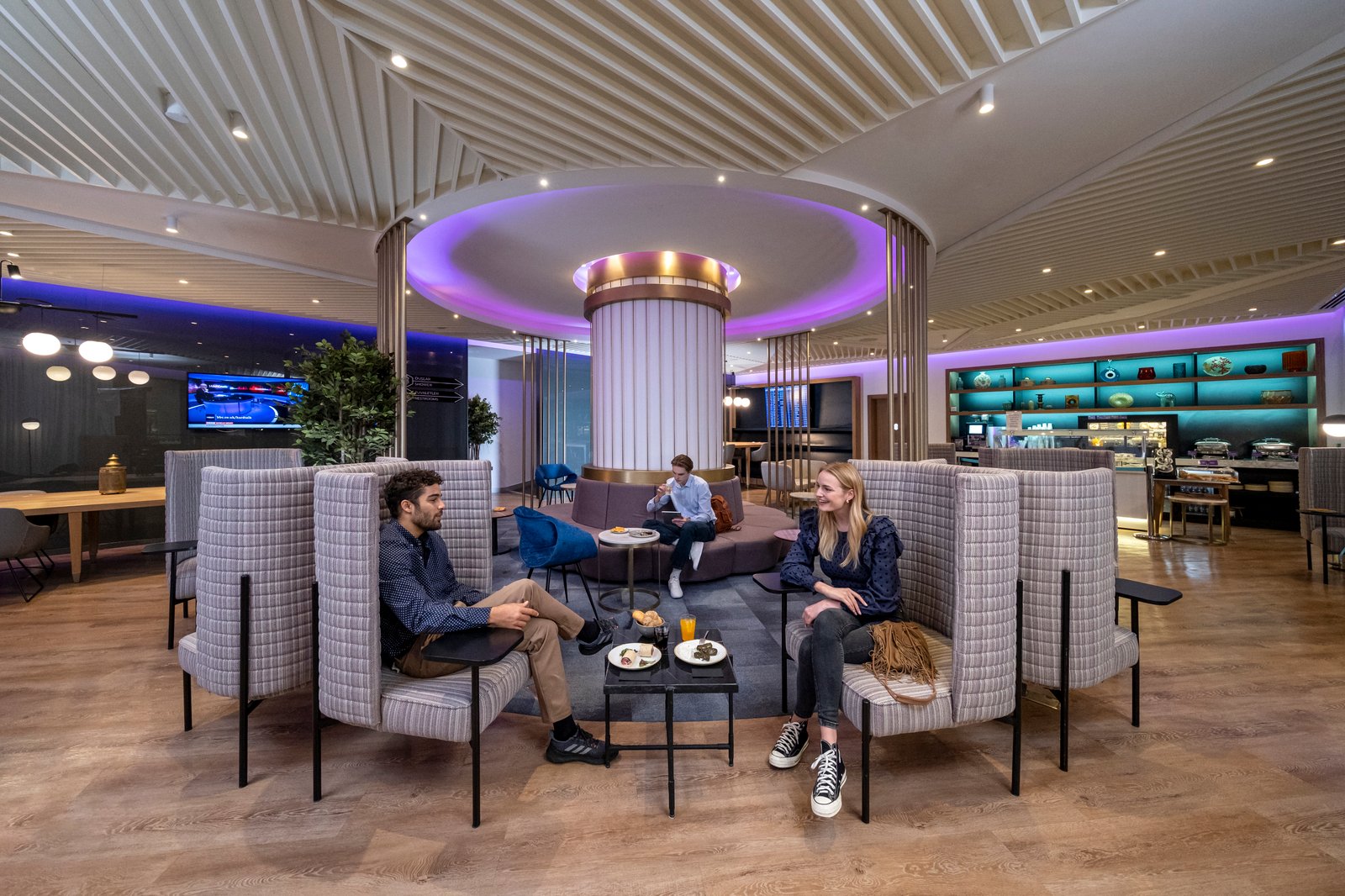 YOTELAIR Istanbul Airport (Airside), at the table