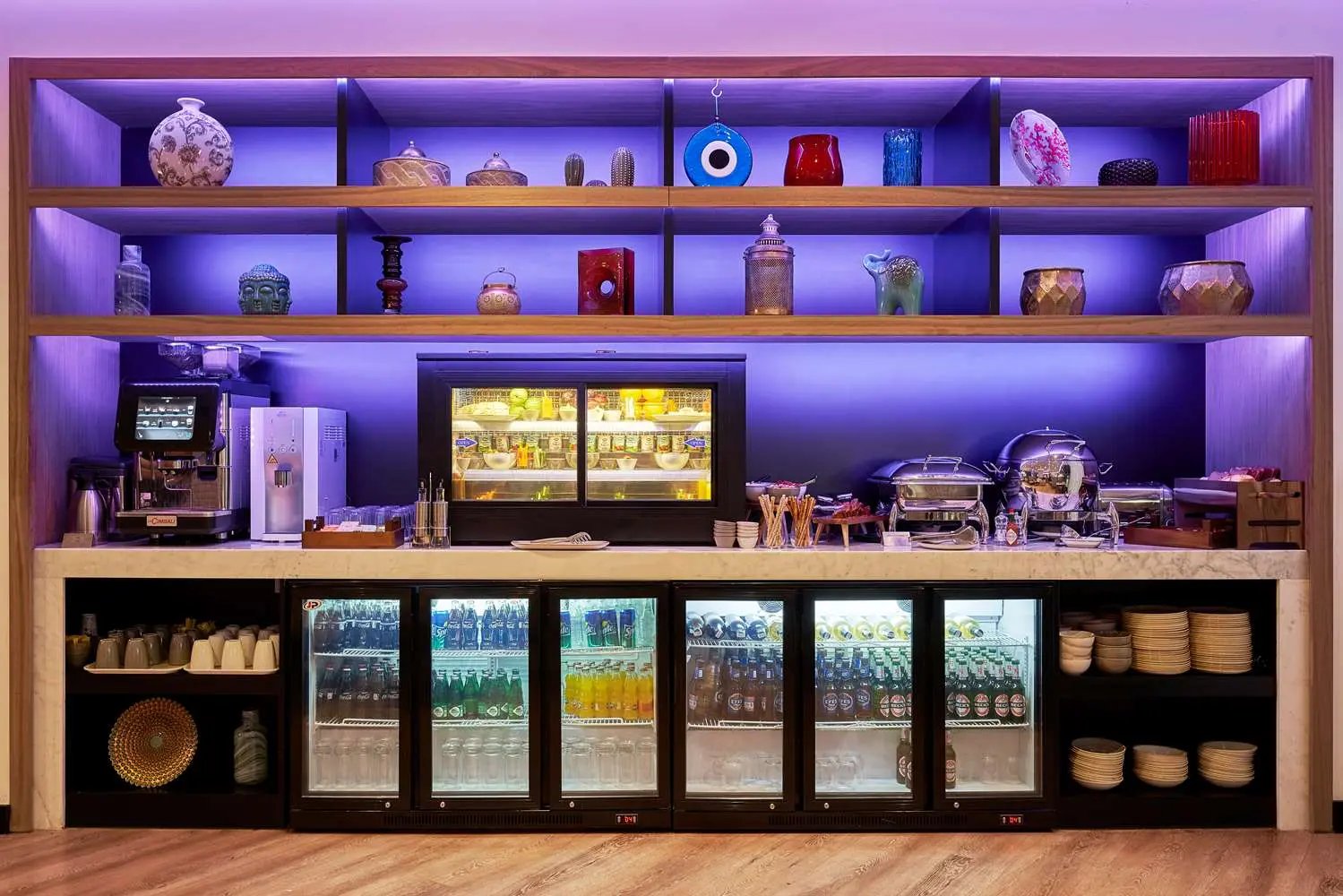 YOTELAIR Istanbul Airport (Airside), at the table