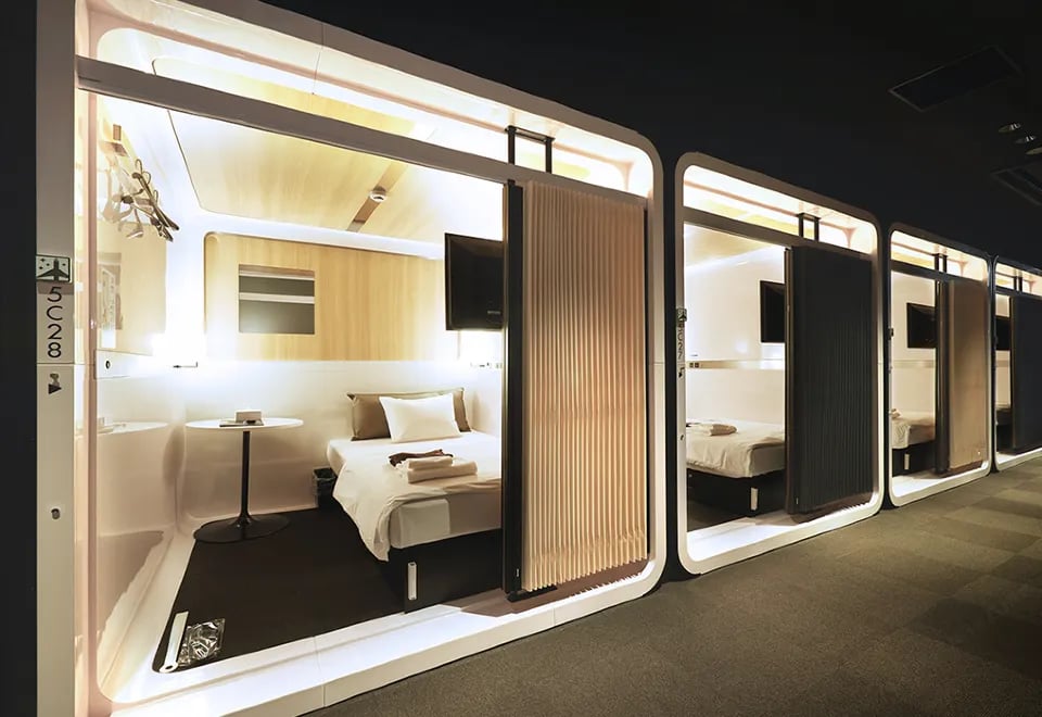 First Cabin Midosuji Namba, rooms