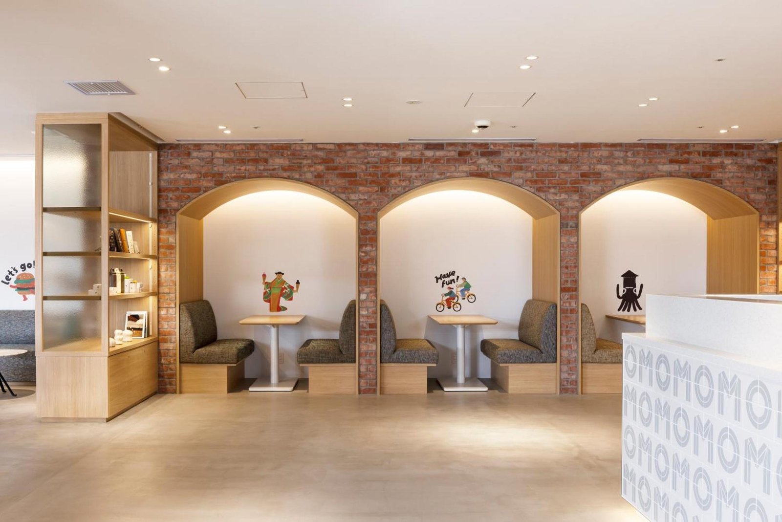 OMO5 Hakodate by Hoshino Resorts, at the table