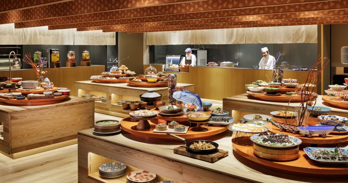 OMO7 Kochi by Hoshino Resorts, at the table