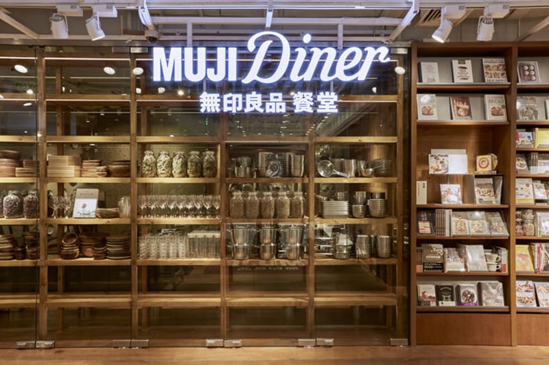 Muji Hotel, muji diner