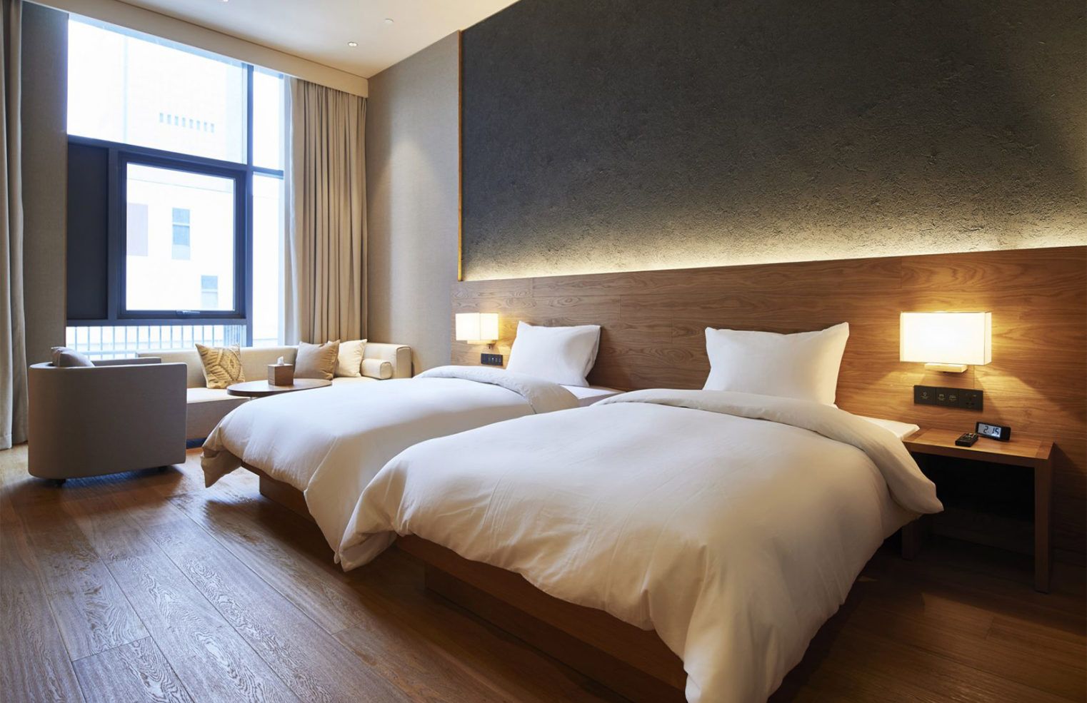 Muji Hotel, rooms