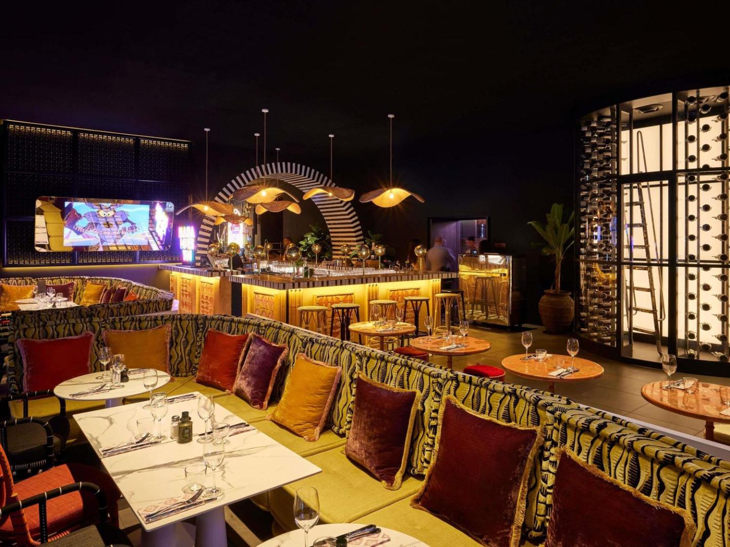 Mama Shelter Dubai, at the table