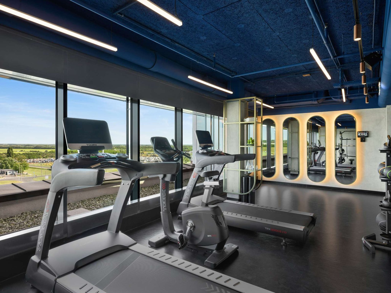 TRIBE Budapest Airport, the gym