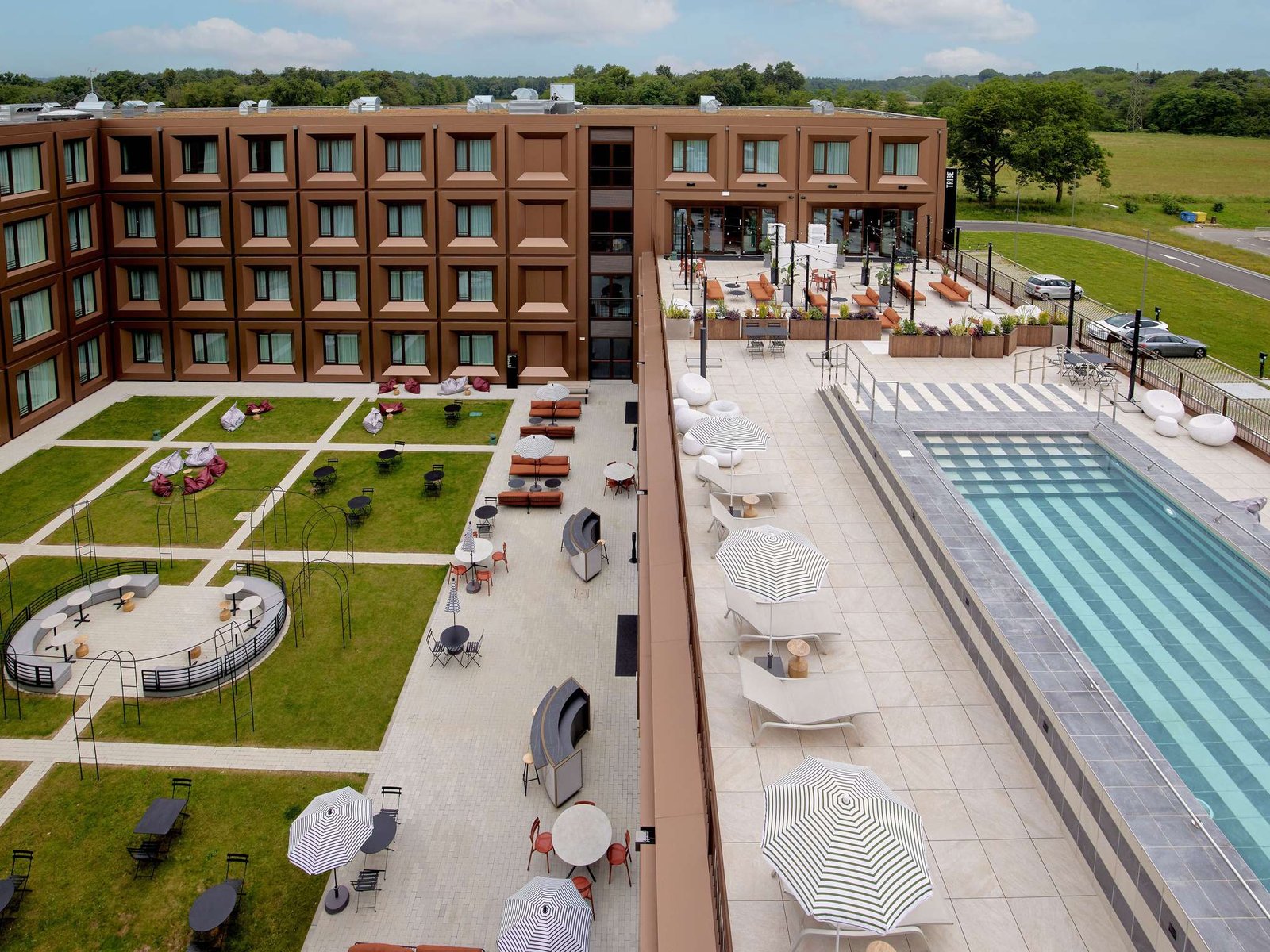 TRIBE Milan Malpensa, the pool