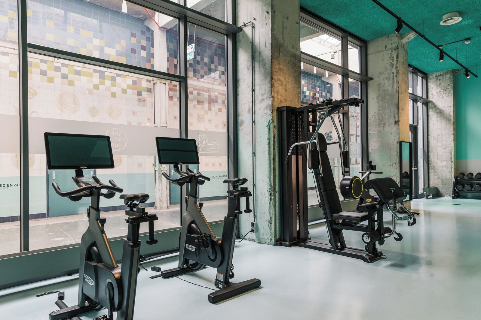 The Social Hub Maastricht, the gym