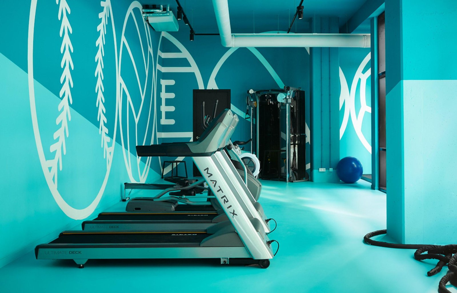 The Social Hub Eindhoven, the gym