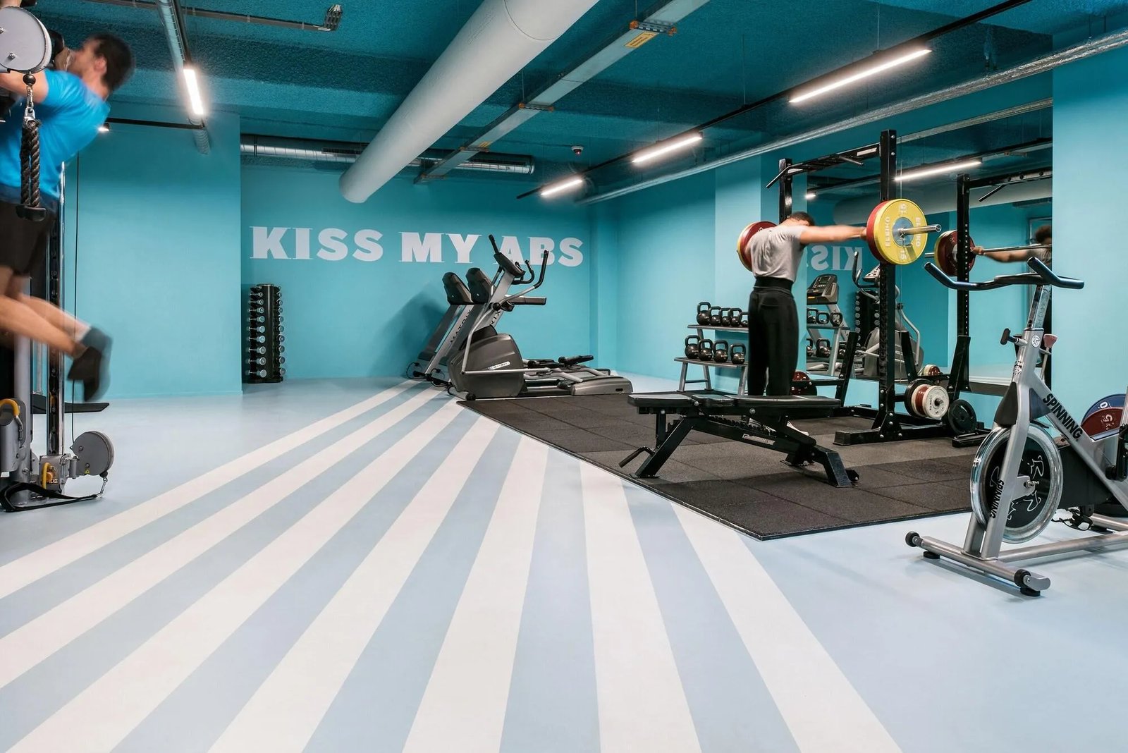 The Social Hub Amsterdam West, the gym