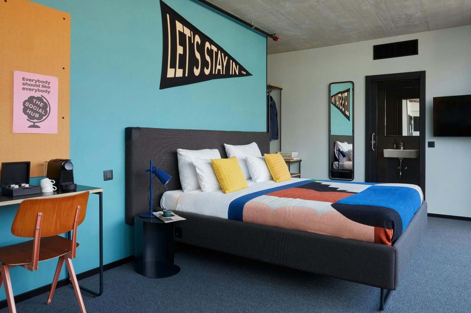 The Social Hub Madrid, rooms
