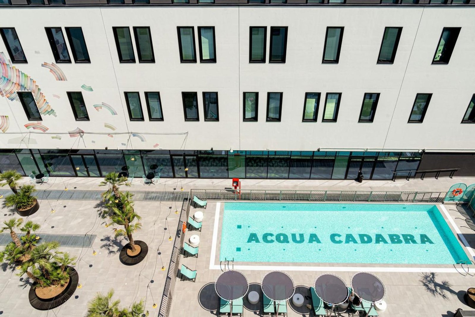 The Social Hub Bologna, the pool