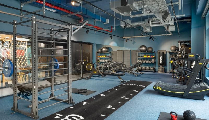 The Social Hub Bologna, the gym