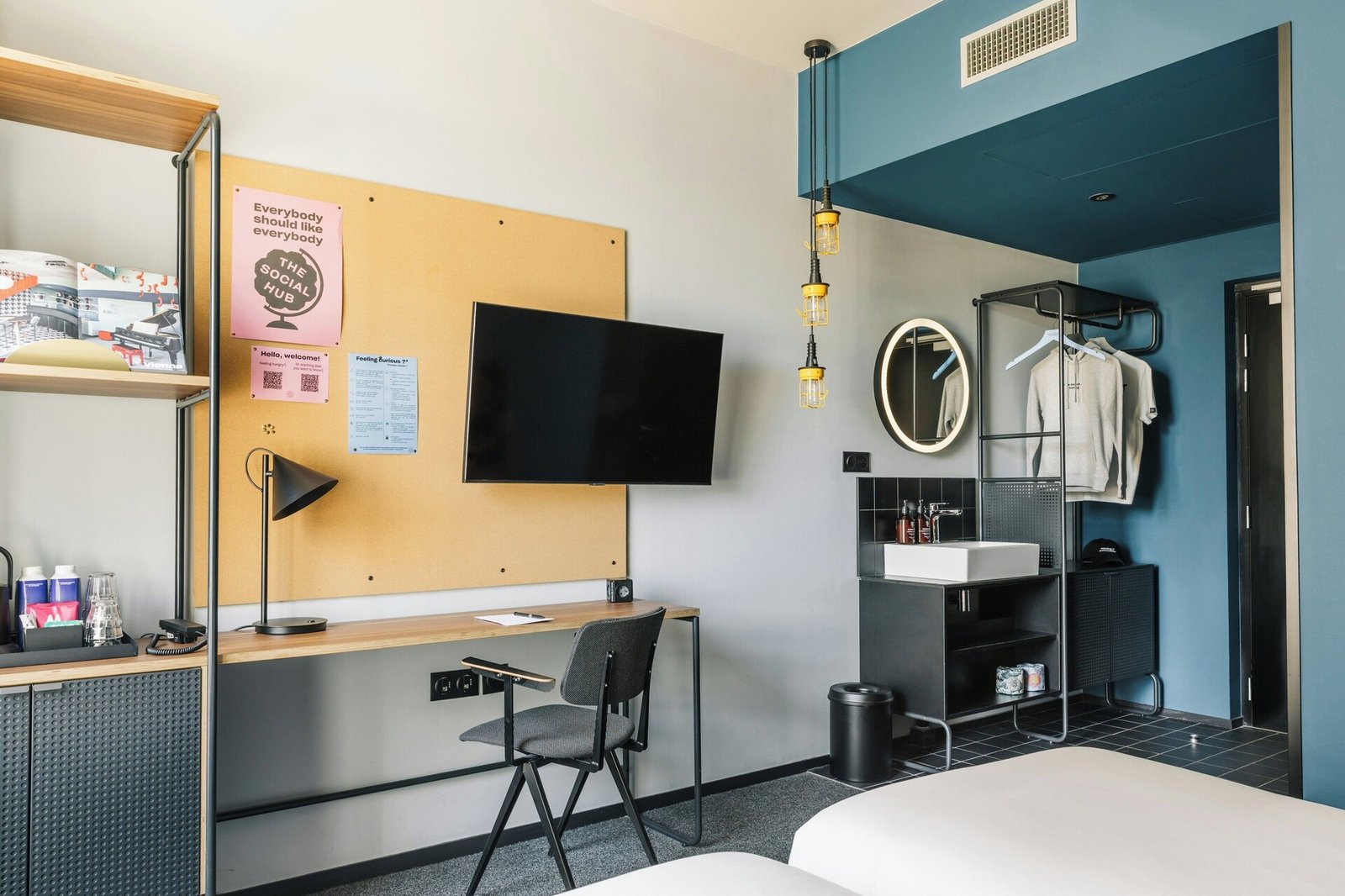 The Social Hub Toulouse, rooms