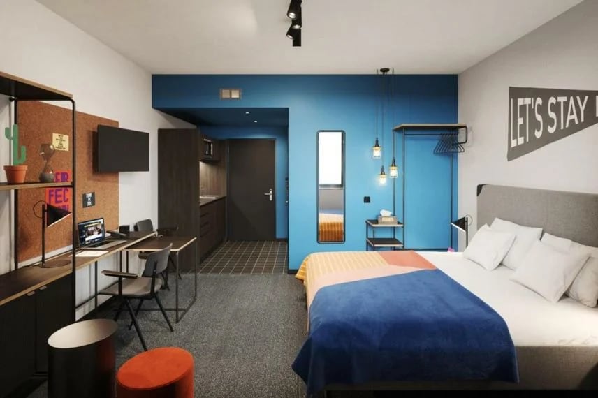 The Social Hub Toulouse, rooms