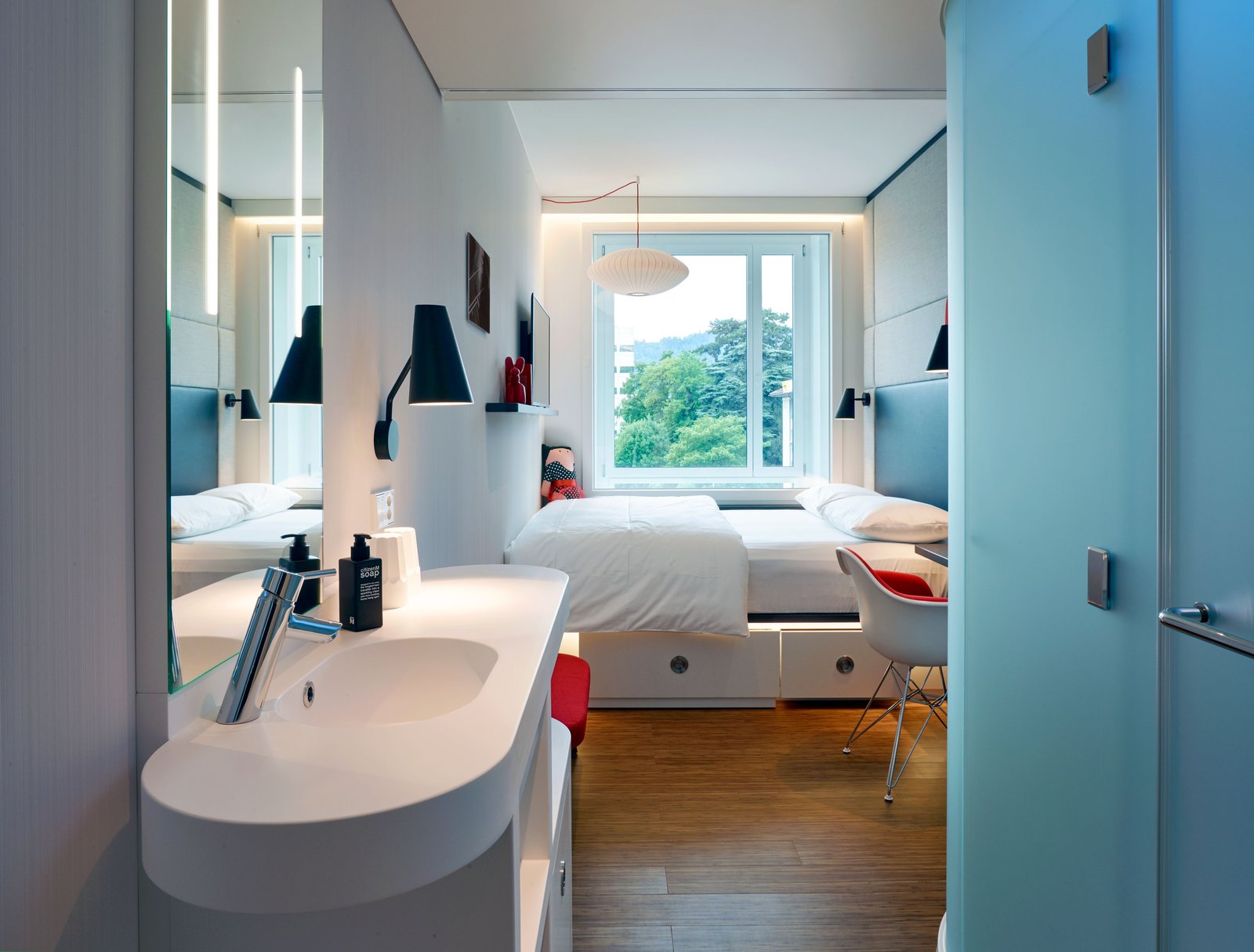 citizenM Zurich, rooms