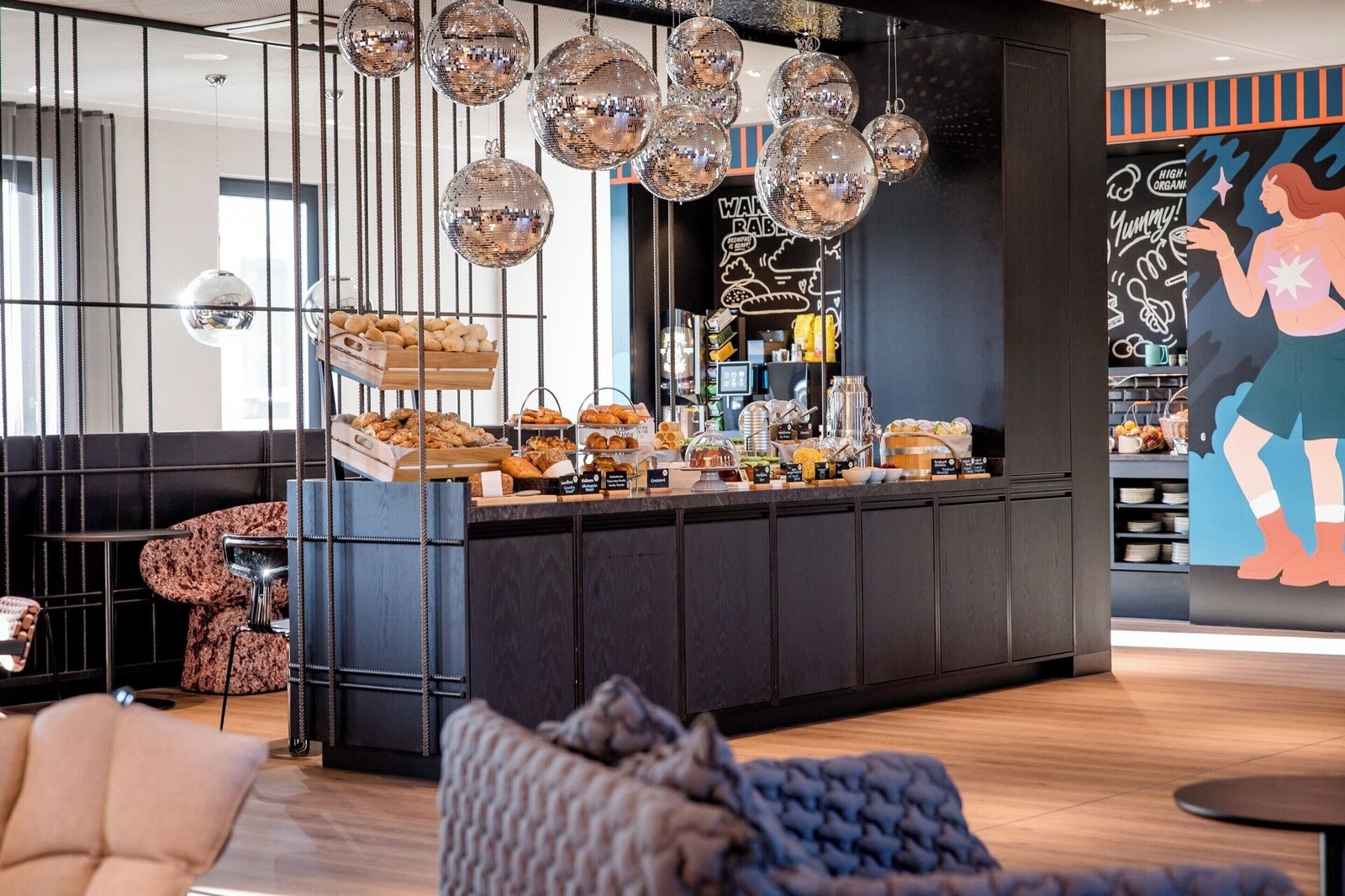 Hotel Motel One Berlin-Potsdamer Platz, one lounge