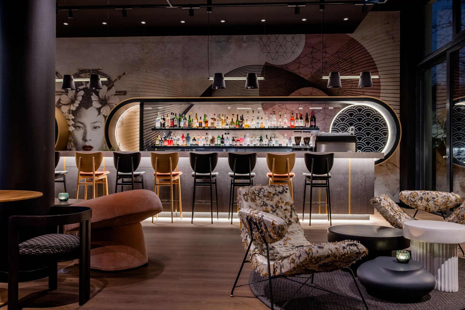 Hotel Motel One Düsseldorf-Hauptbahnhof, the one lounge