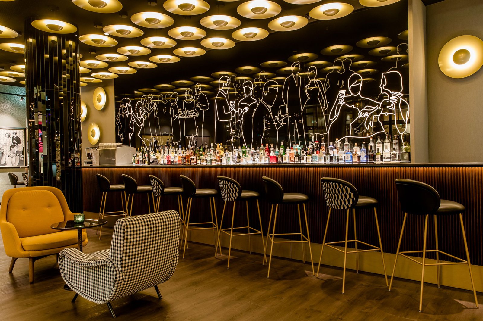 Hotel Motel One Essen, one lounge