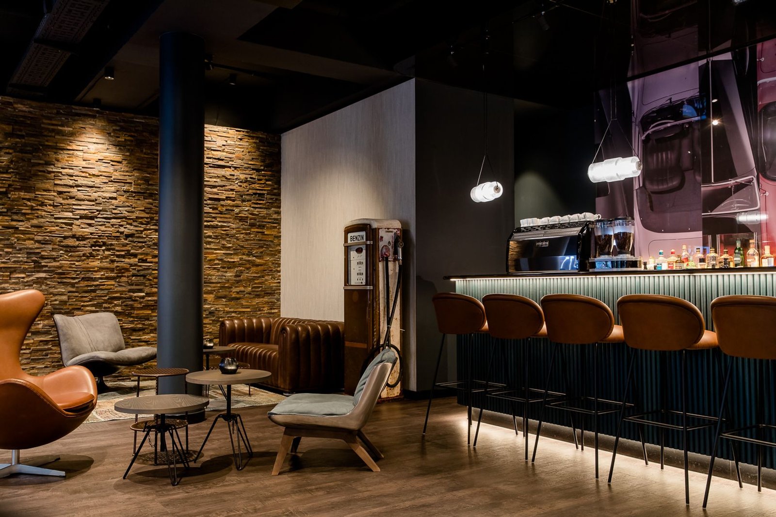 Hotel Motel One Frankfurt-East Side, the one lounge