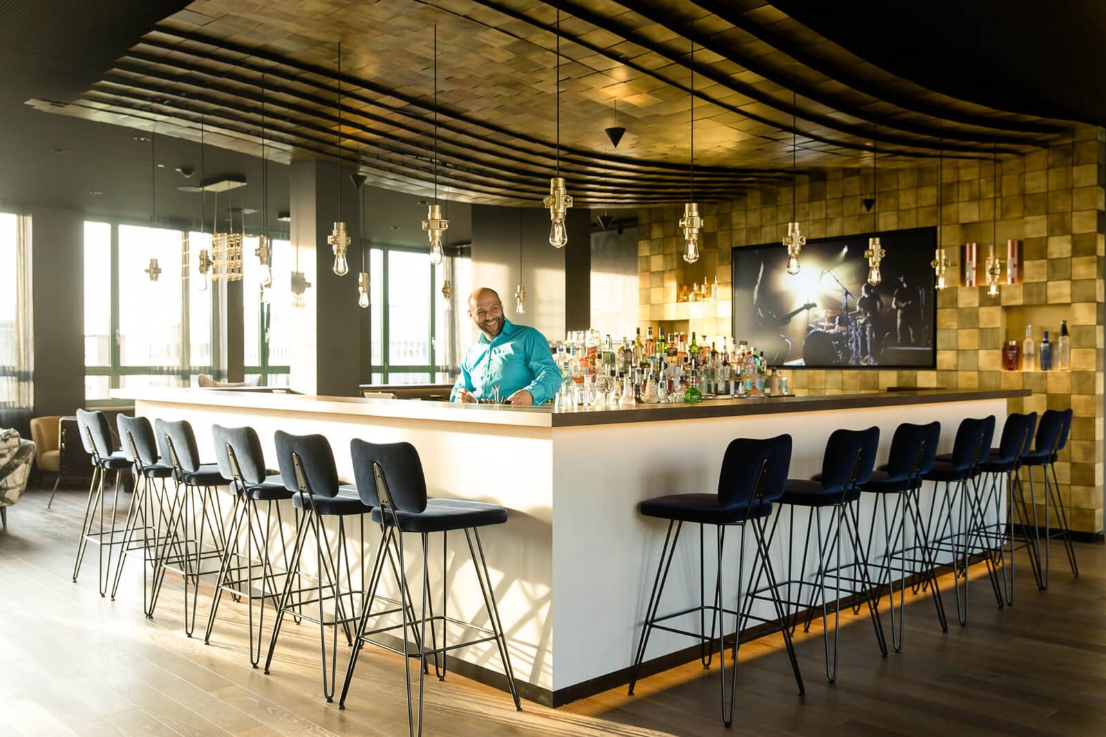 Hotel Motel One Mannheim, one lounge