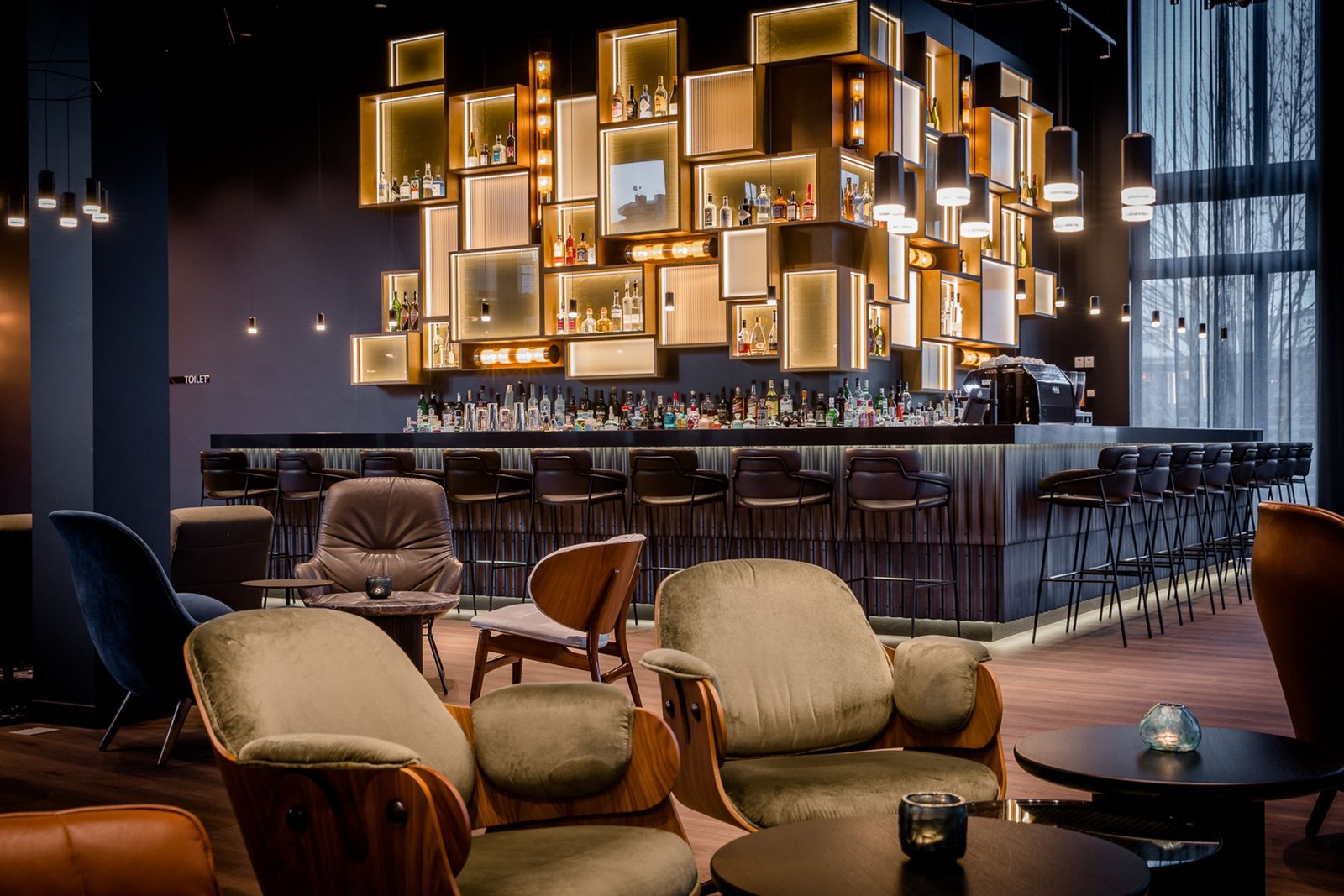 Hotel Motel One Stuttgart-Feuerbach, one lounge