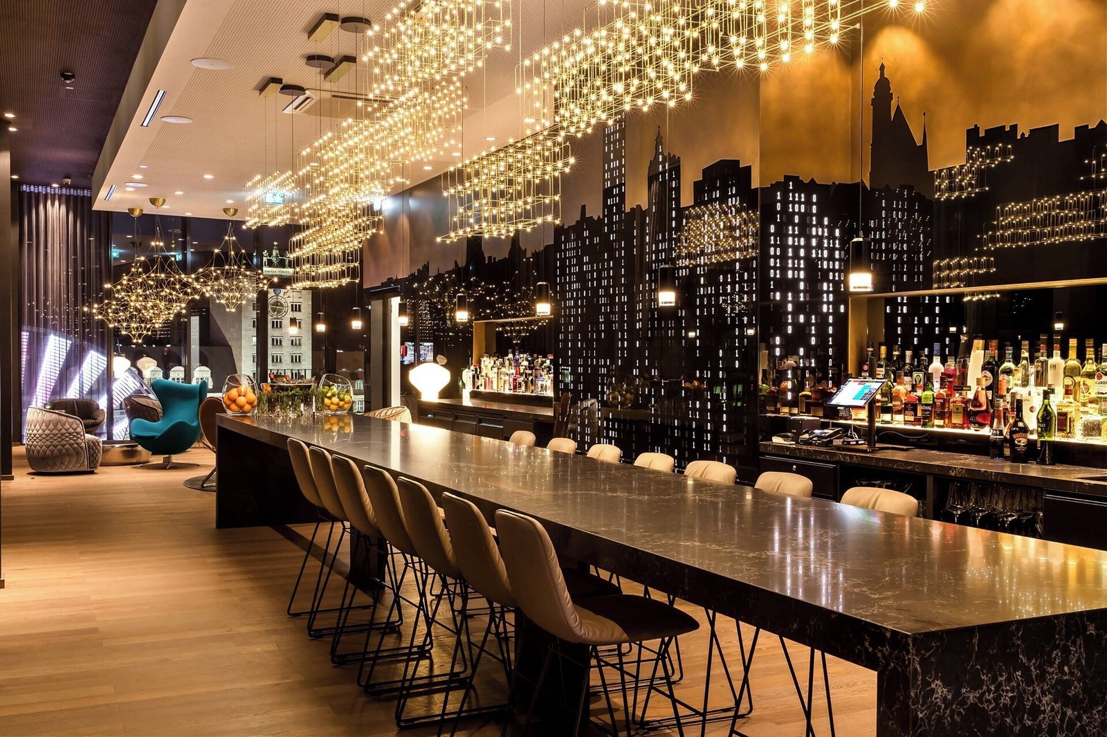 Hotel Motel One Leipzig-Post, cloud one bar