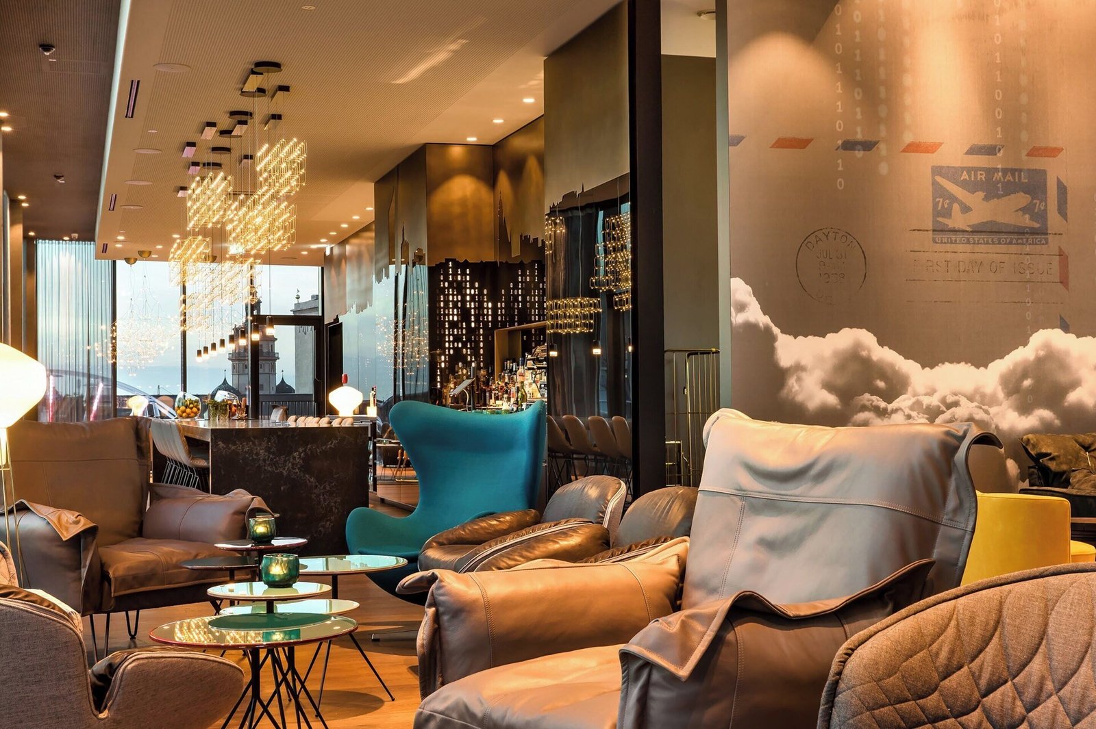 Hotel Motel One Leipzig-Post, cloud one bar