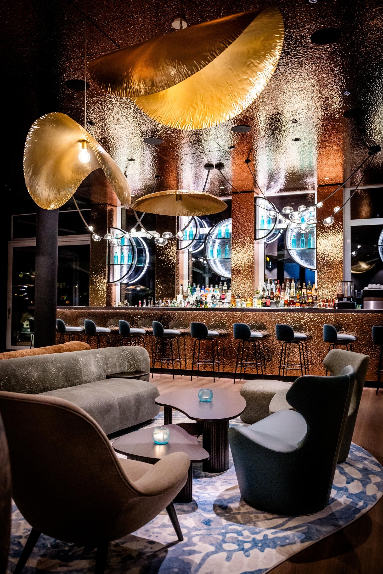 Hotel Motel One Koblenz, one lounge & bar
