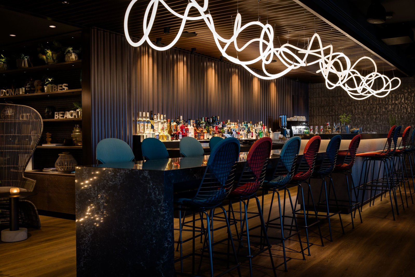 Motel One Wien-Donau City, one lounge