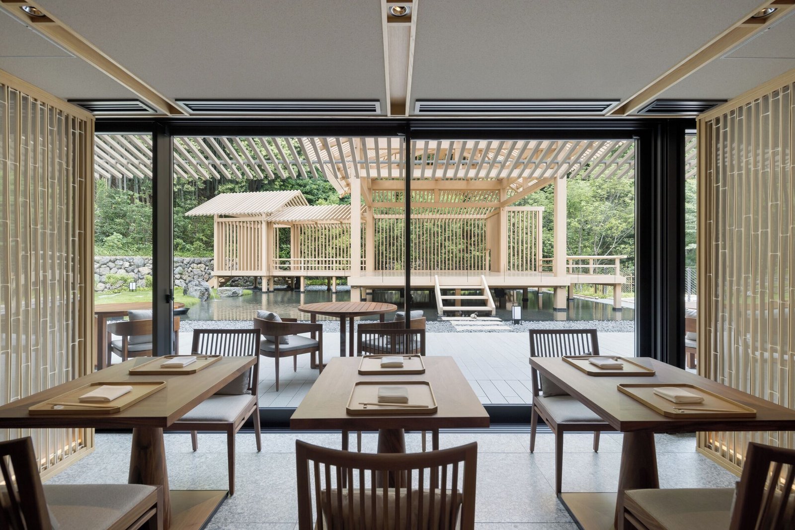 Banyan Tree Higashiyama Kyoto Hotel, at the table