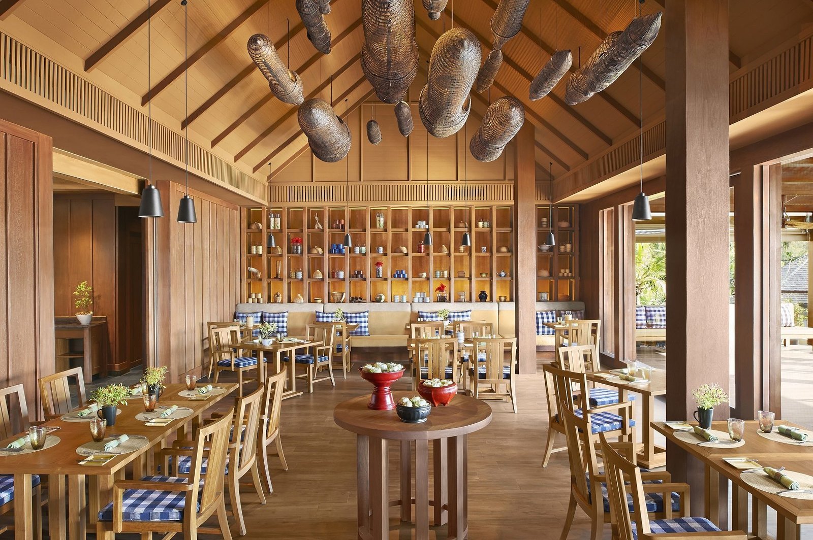 Anantara Layan Phuket Resort, at the table