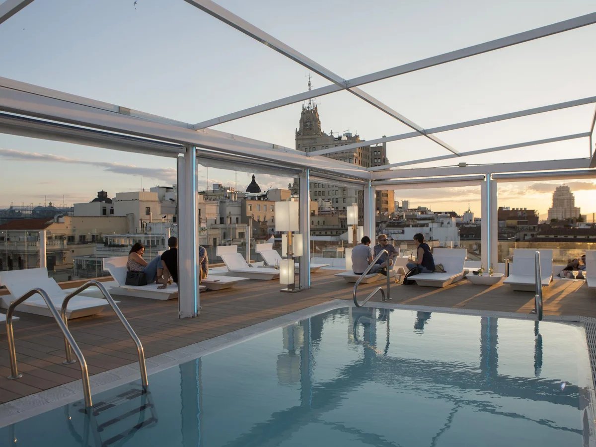 Room Mate Oscar Hotel, the pool