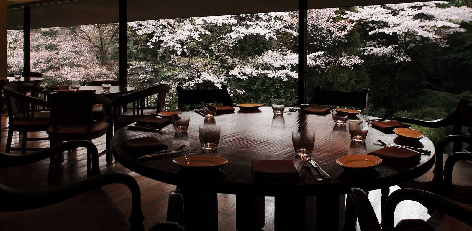 Hyatt Regency Kyoto, at the table