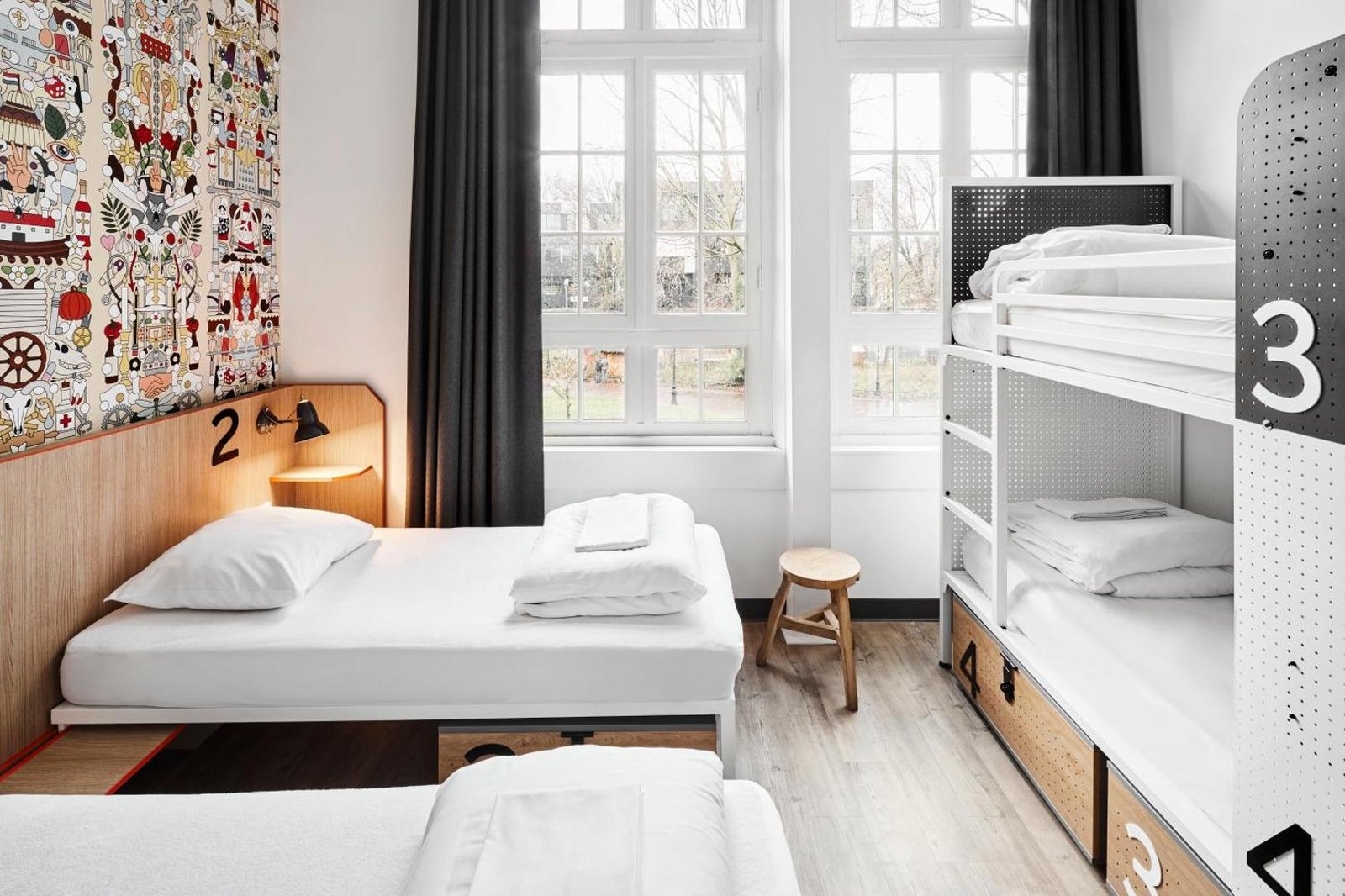 Generator Amsterdam, rooms