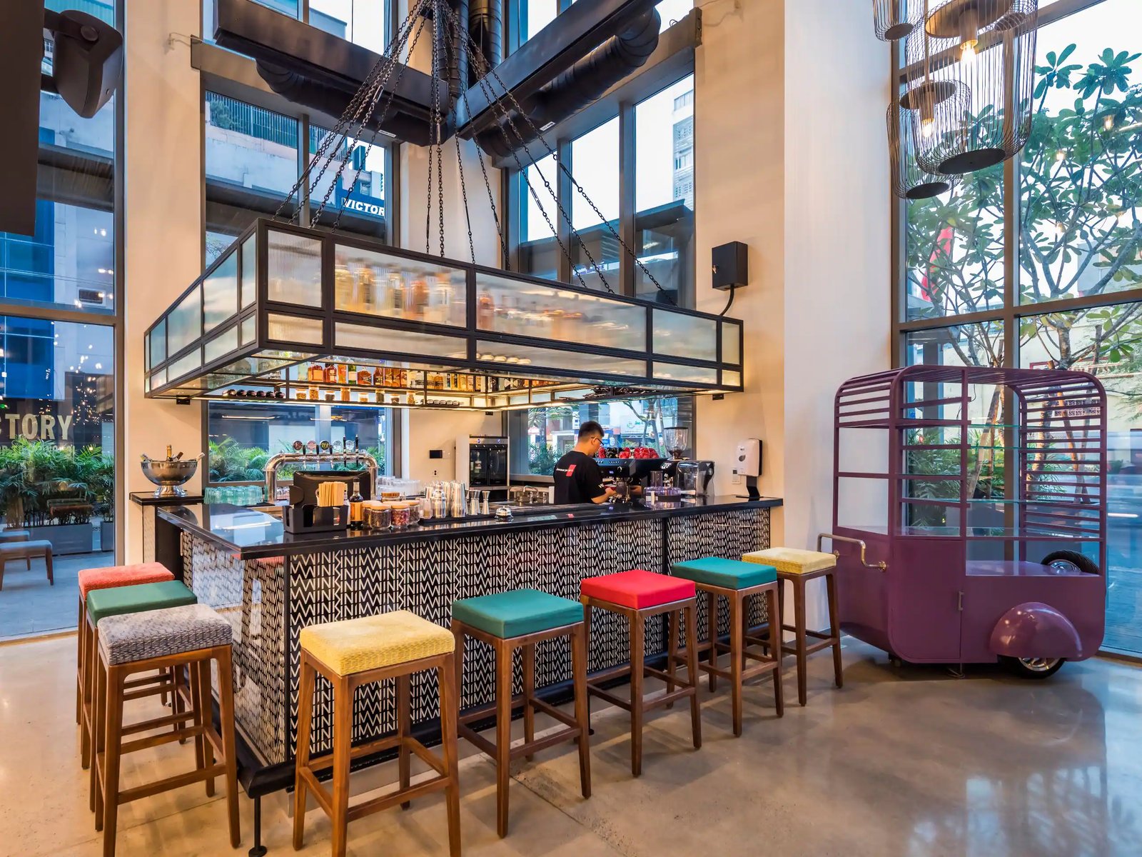 Wink Saigon Centre, part of Unscripted by Hyatt, wink bar