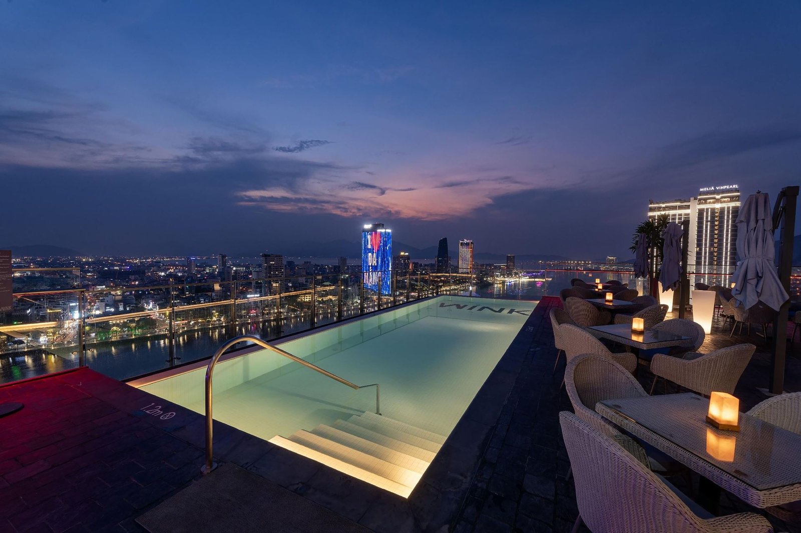 Wink Danang Riverside, the pool