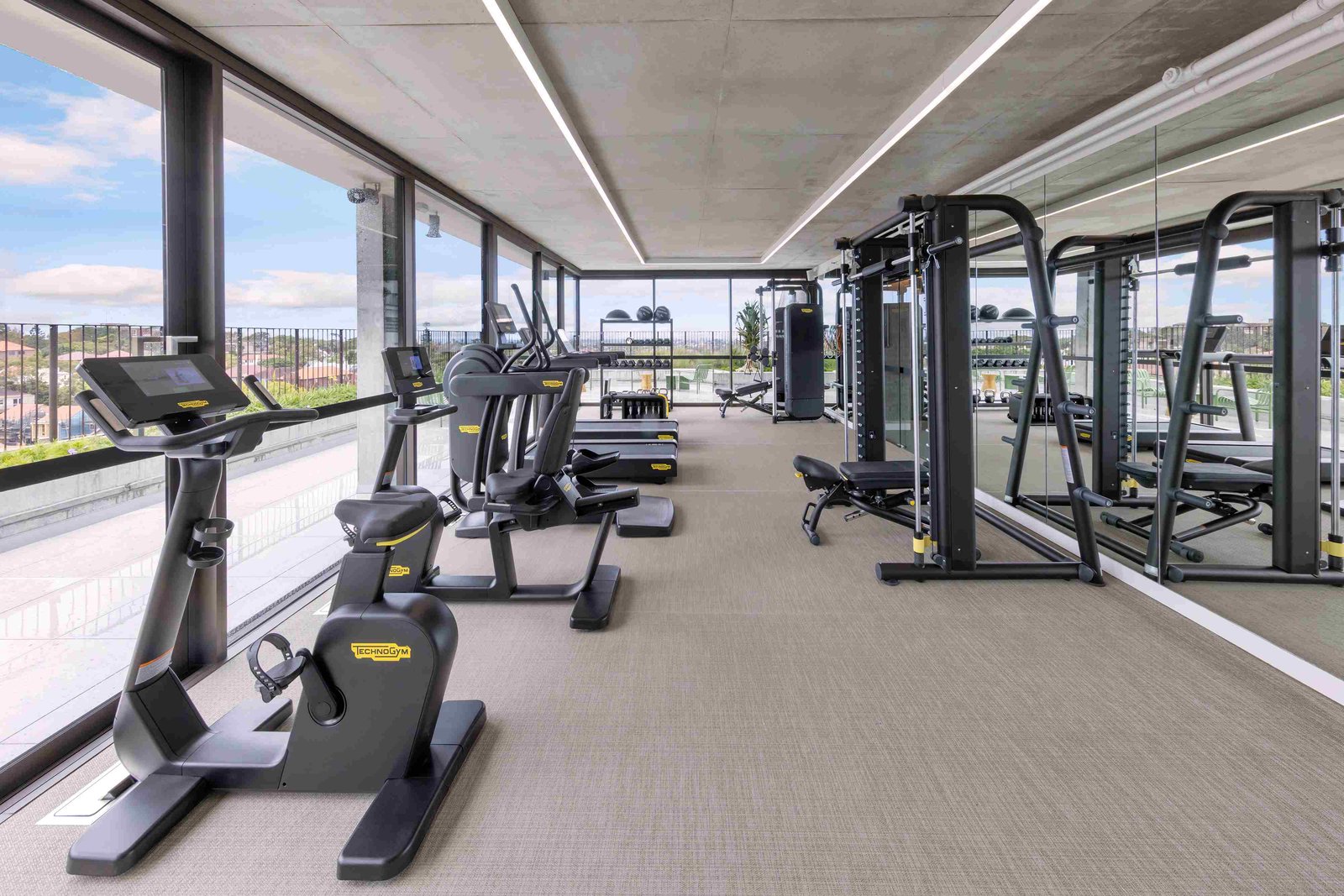 lyf Bondi Junction Sydney, the rooftop gym