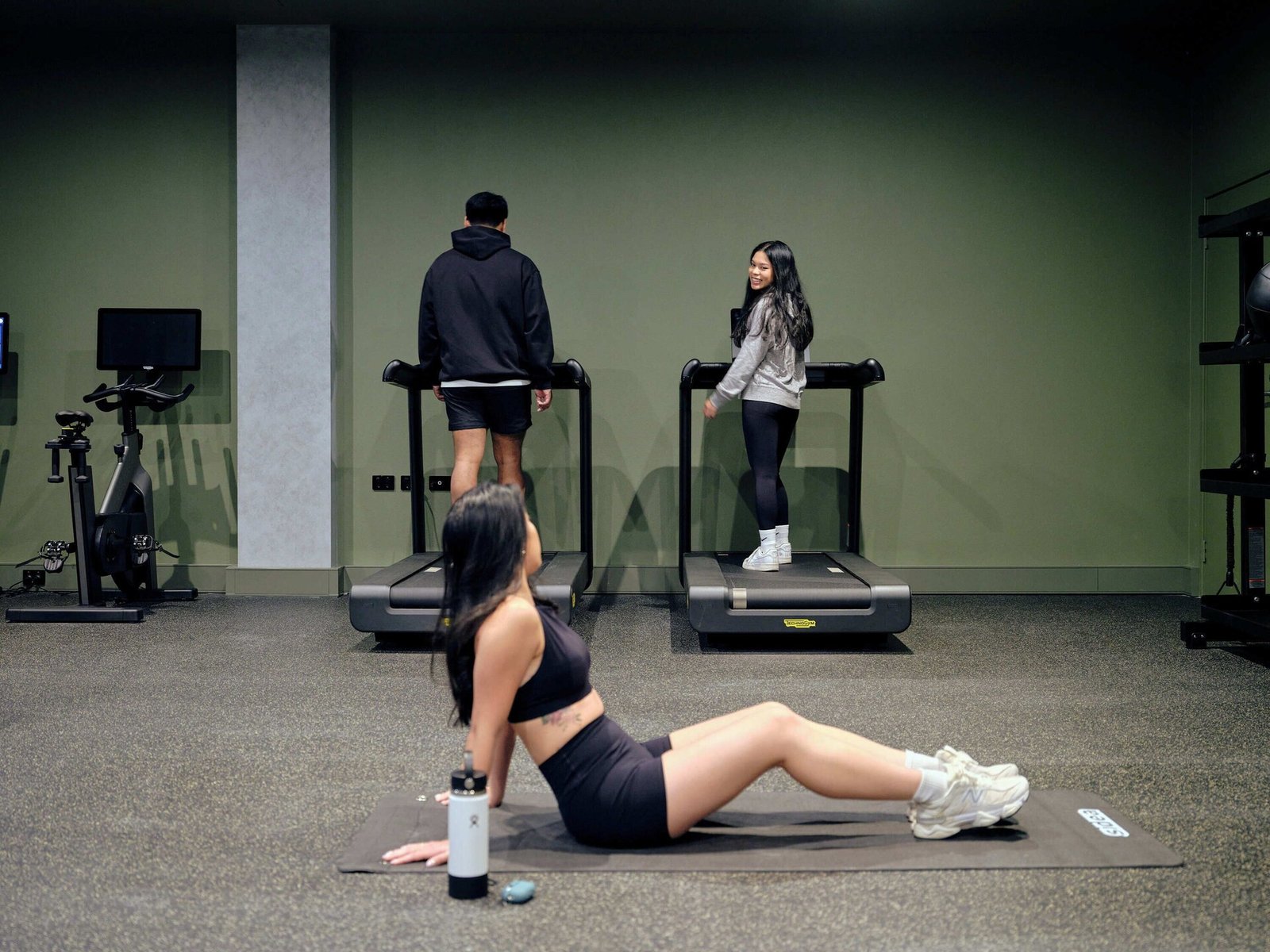 lyf on Elizabeth Melbourne, the gym