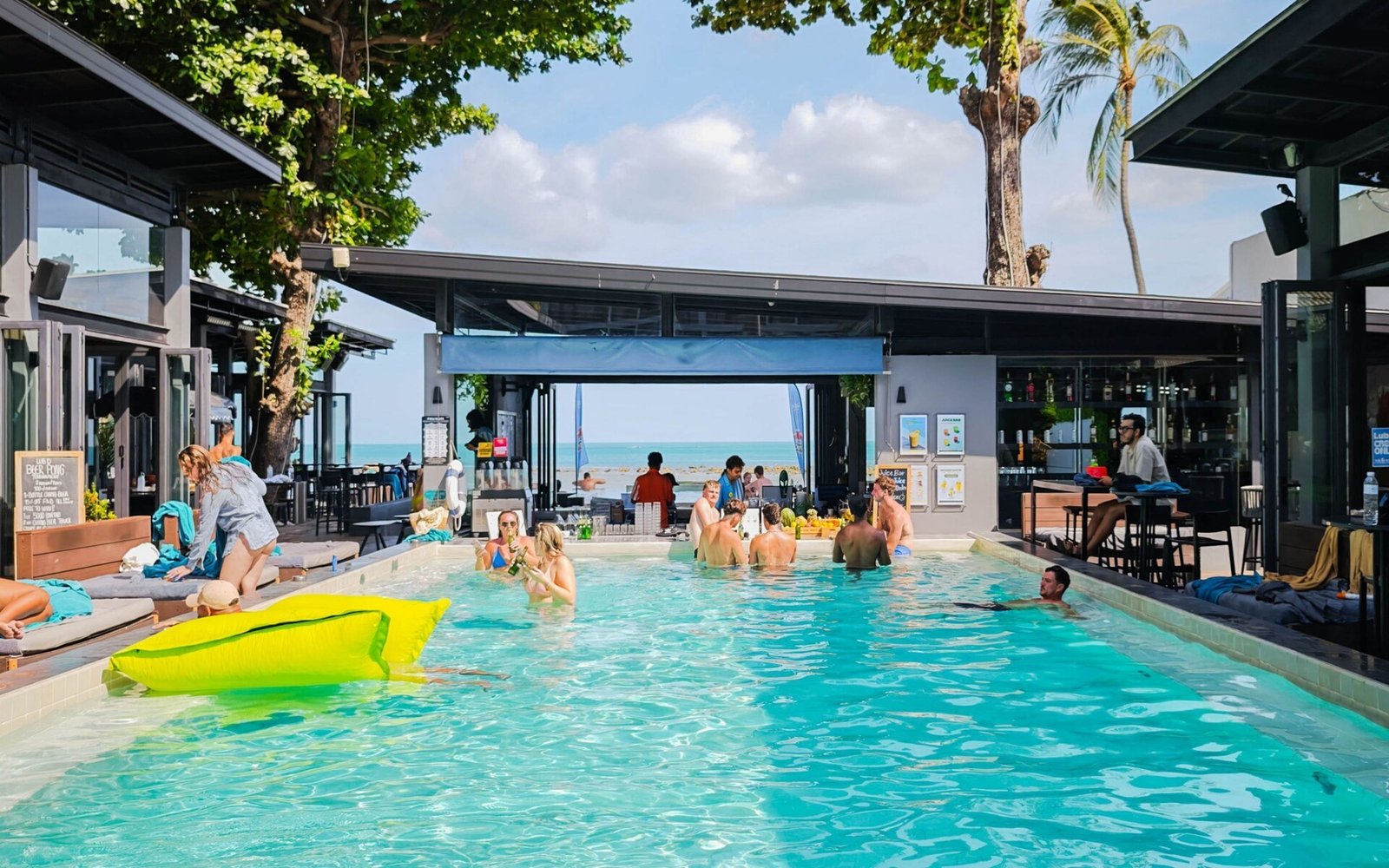 Lub d Koh Samui Chaweng Beach, the pool
