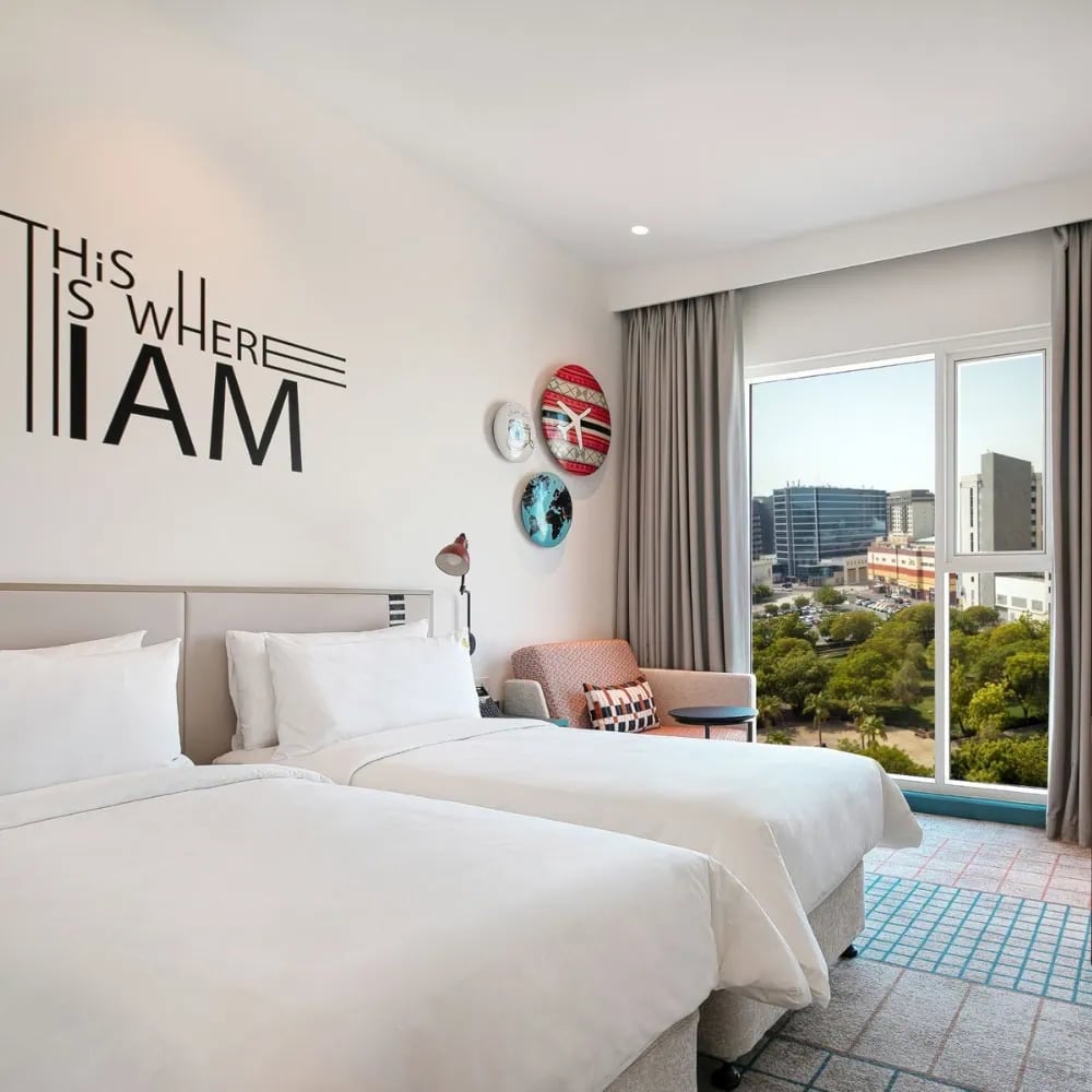 Rove City Centre Dubai, rooms