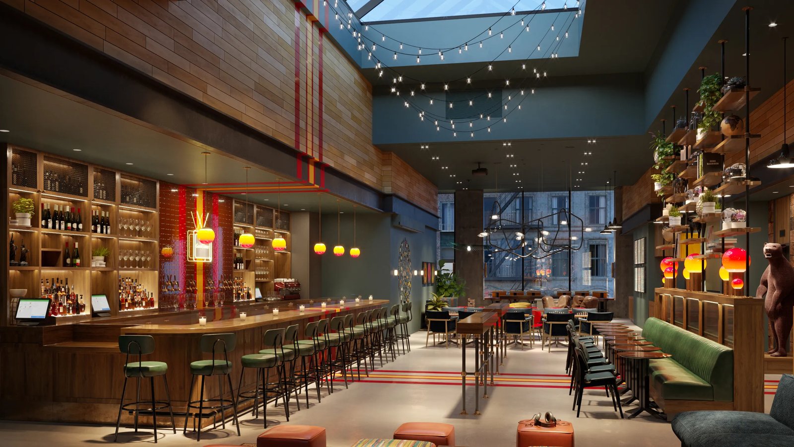 Moxy NYC Downtown, recreation