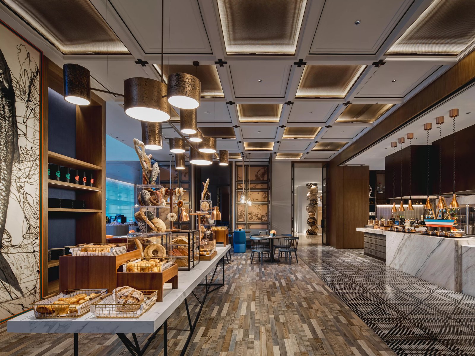 Hotel Indigo Yantai Golden Coast by IHG, at the table