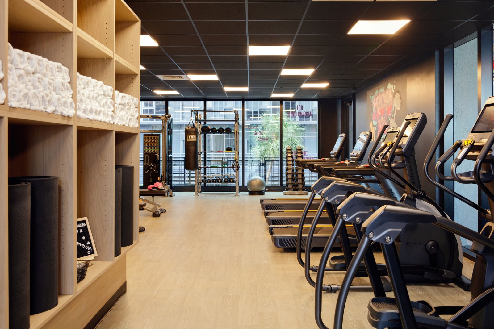 Moxy Miami Wynwood, the gym