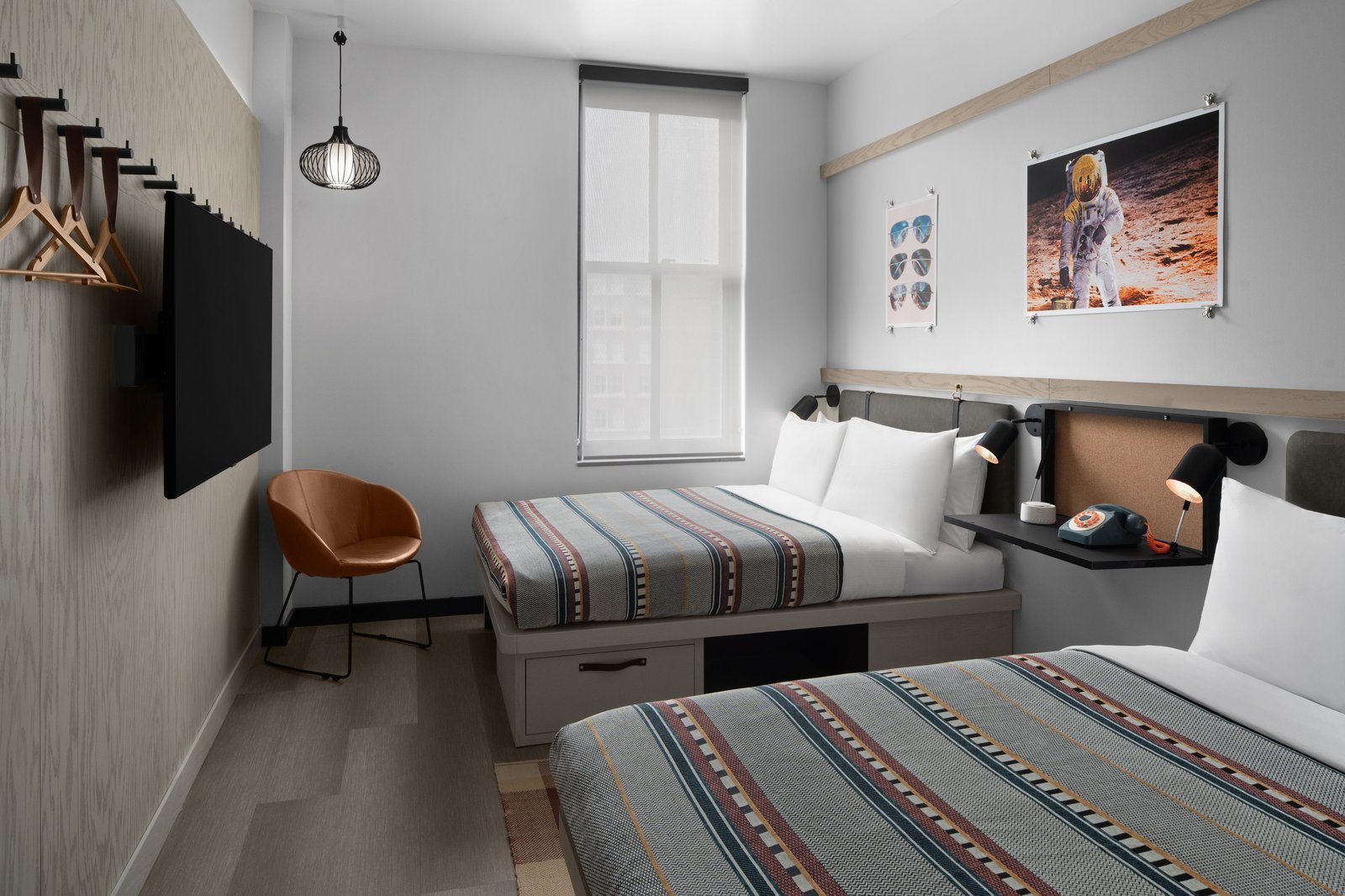 Moxy Houston Downtown, rooms