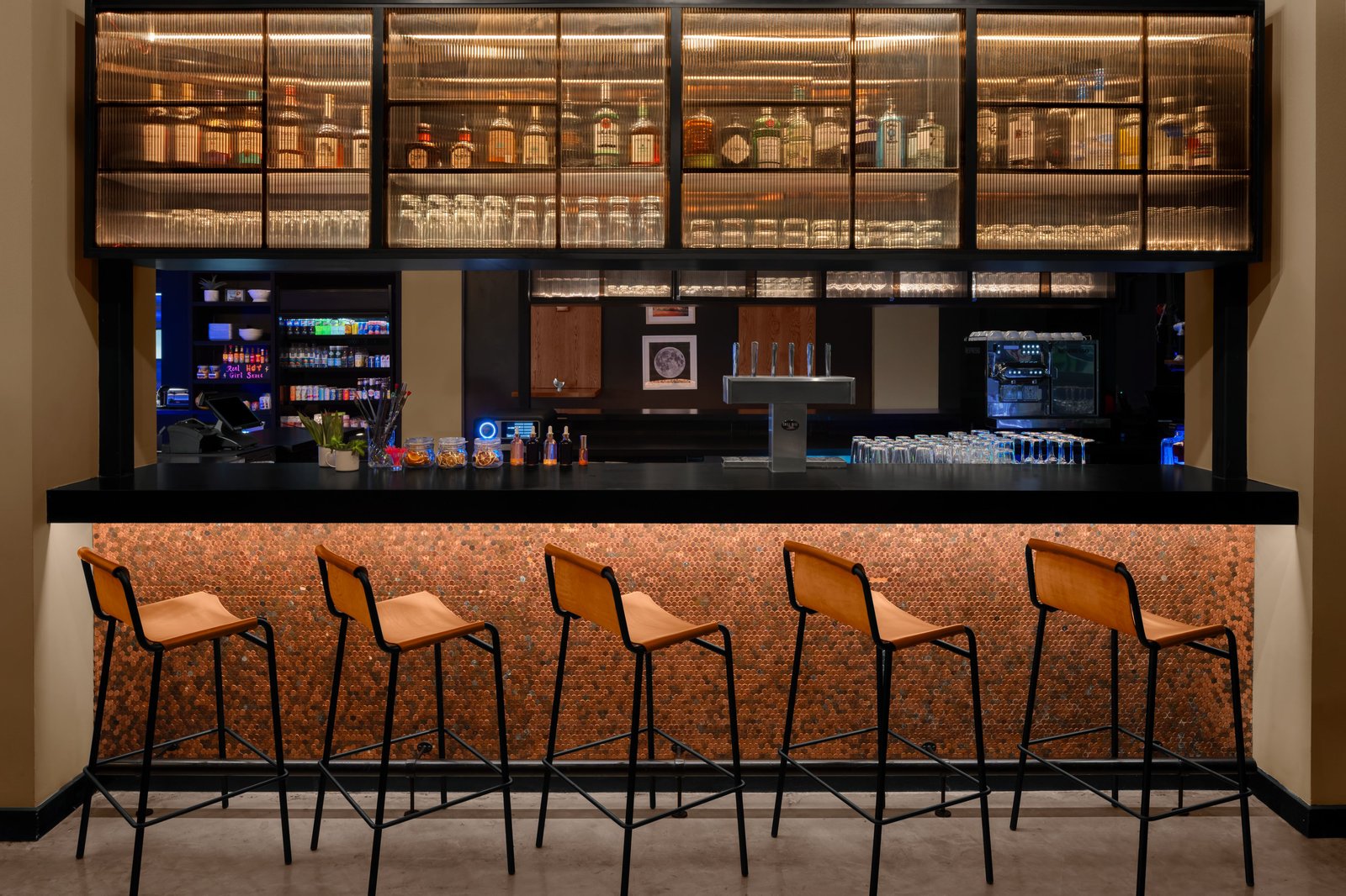 Moxy Houston Downtown, bar moxy