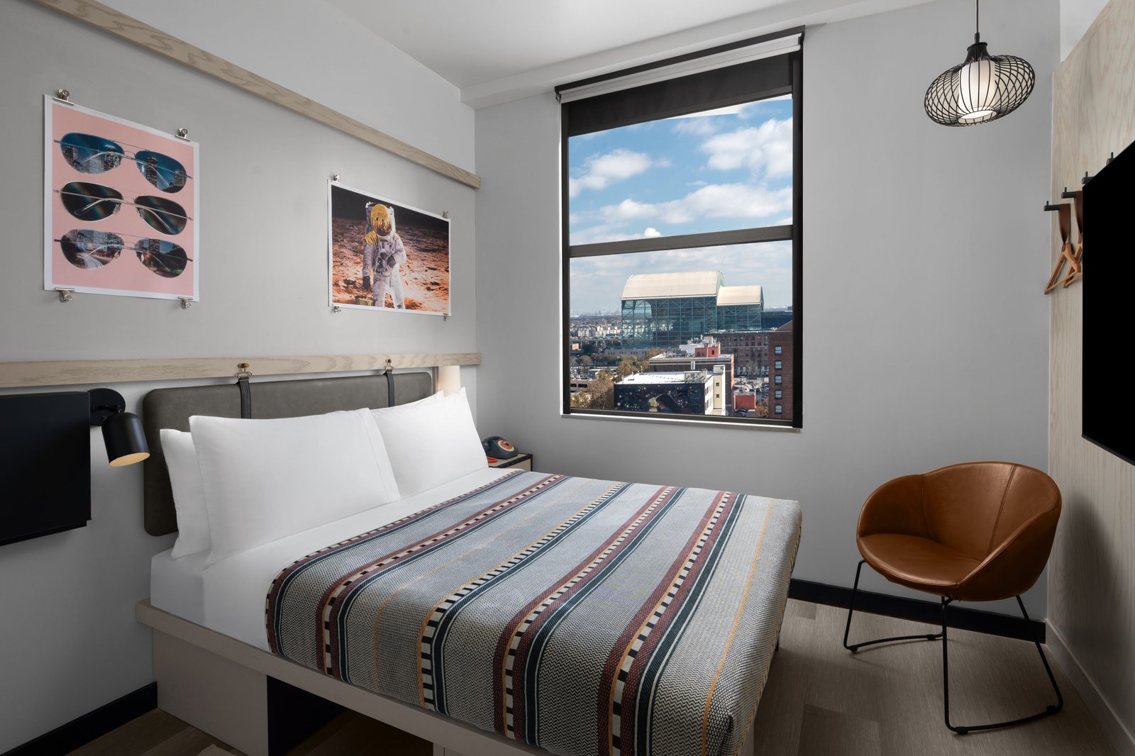 Moxy Houston Downtown, rooms