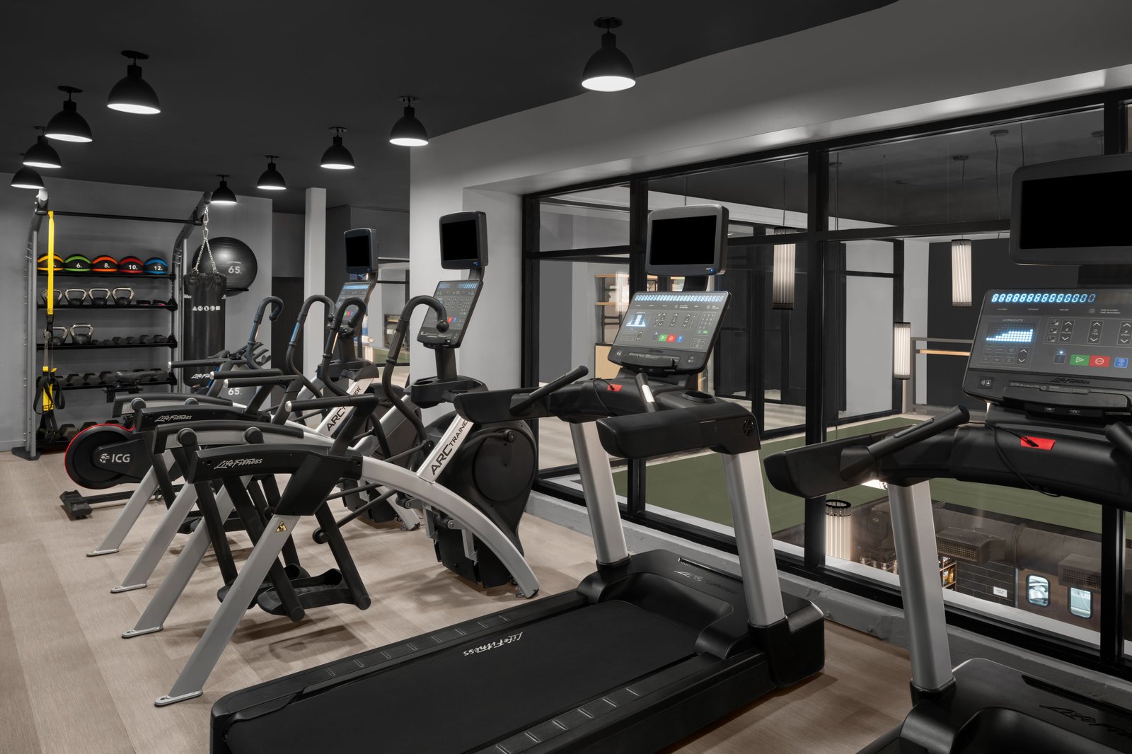 Moxy Houston Downtown, the gym