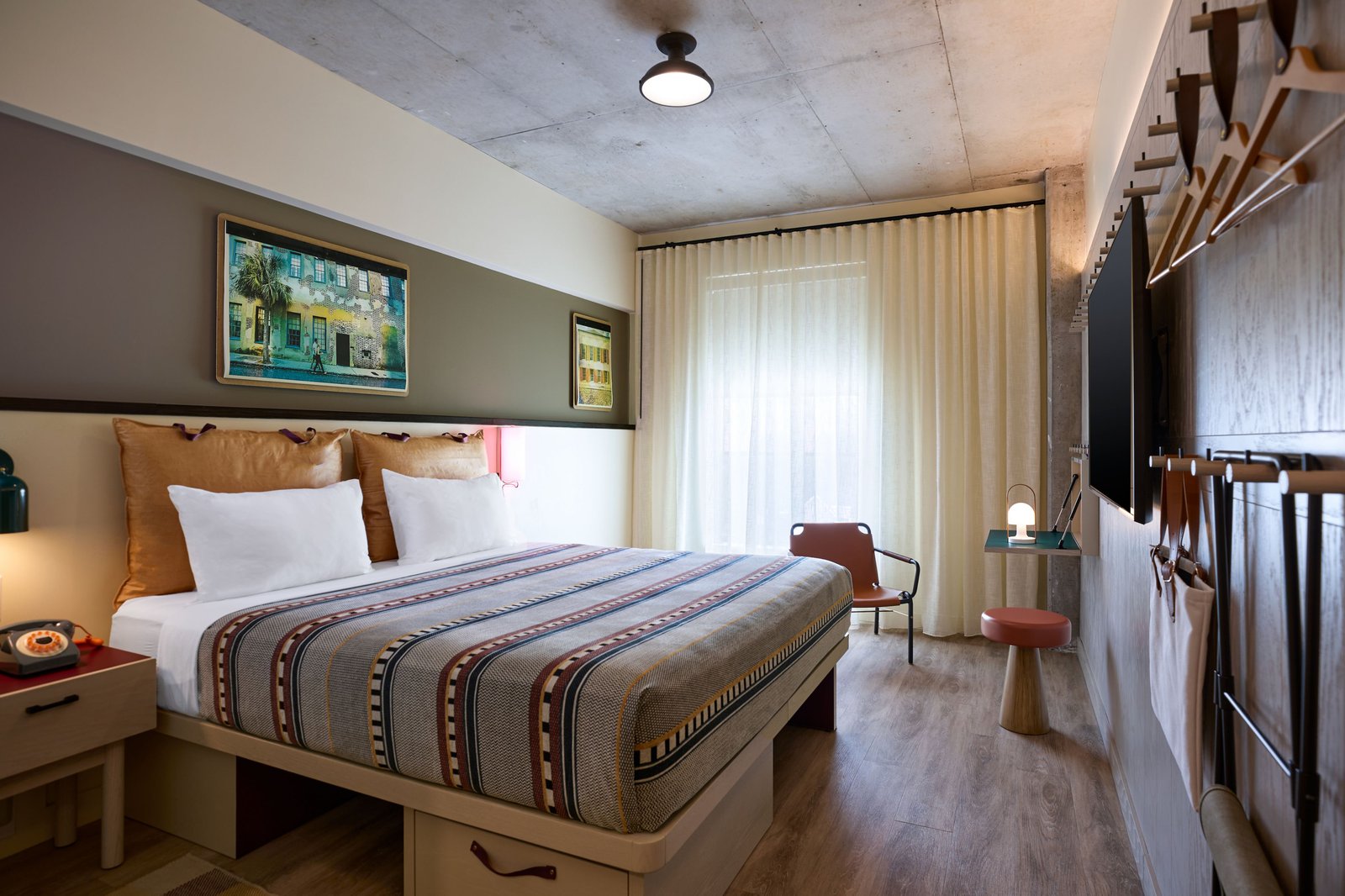 Moxy Charleston Downtown, rooms