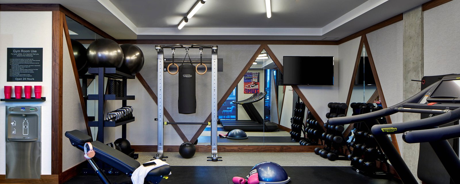 Moxy Columbus Short North, the gym