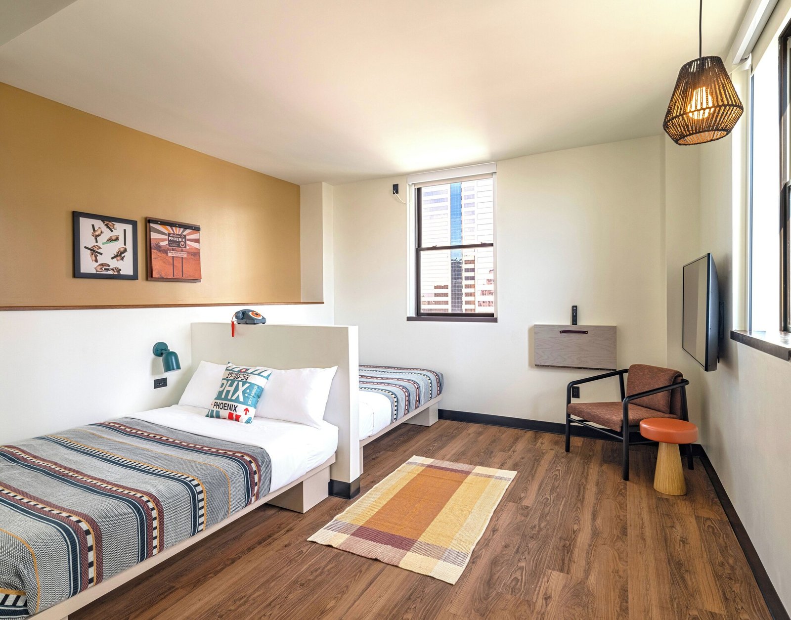 Moxy Phoenix Downtown, rooms